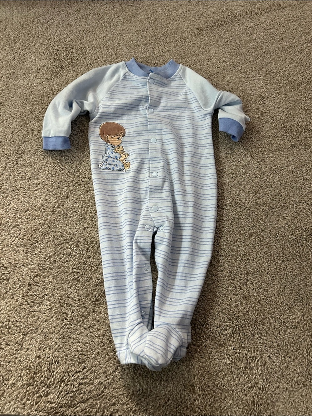 Precious Moments 6 Month Footed Sleeper